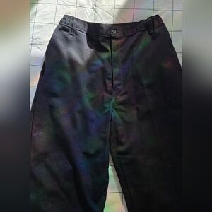 Vintage black Dickie's women's work pants - size 10